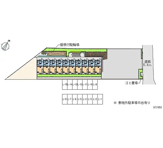 ★手数料０円★彦根市西沼波町　月極駐車場（LP）